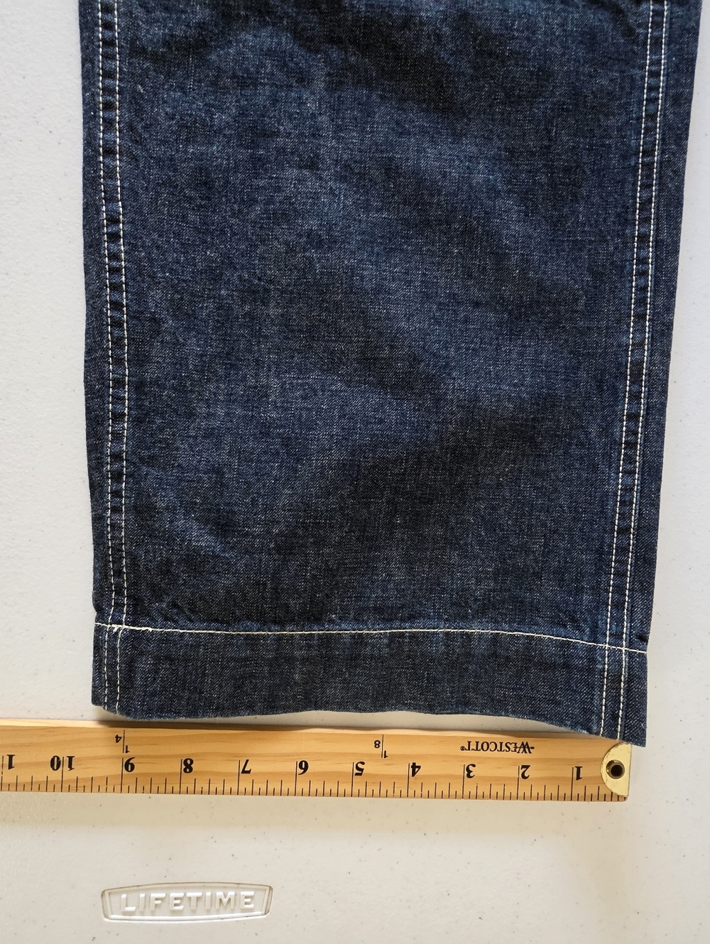 Todd Snyder Relaxed Denim Welder Pants Size 36x33 Cotton Carpenter Jeans NEW - Picture 10 of 15